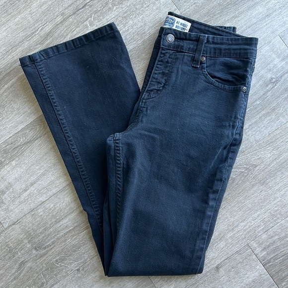 Vintage Black At Waist Bootcut Levi’s - Picture 4 of 8